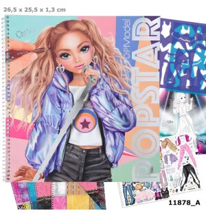 TopModel popstar designbok kuva