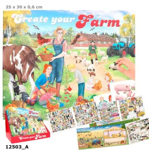 Create your farm pysselbok kuva