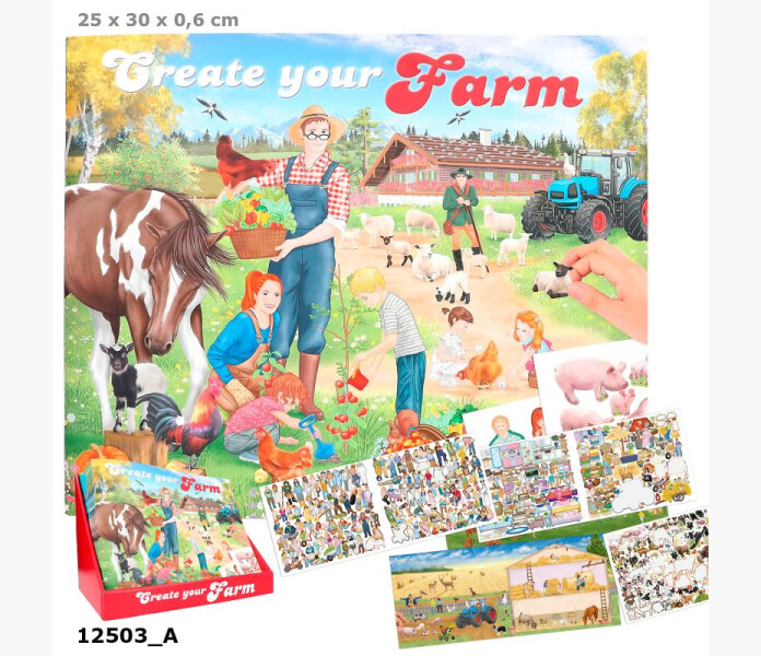 Create your farm pysselbok kuva