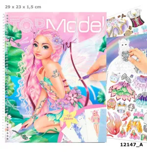 TopModel stickers kuva