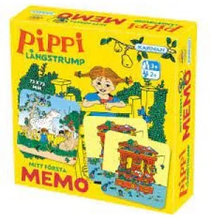 Mitt första Memo Pippi långstrump 3+ image
