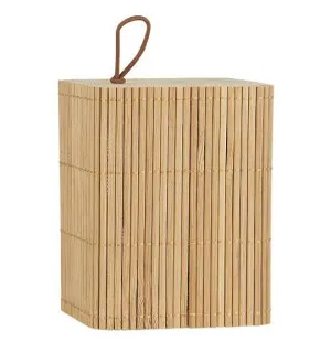 IB Laursen Ask i bambu m. lock 8x8cm kuva