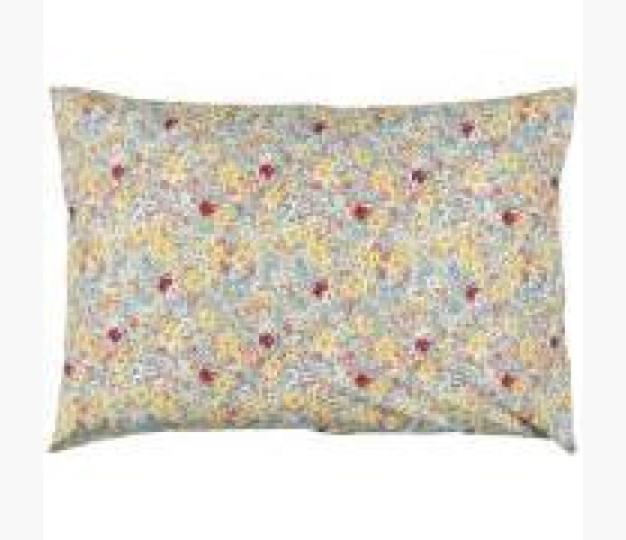 Kuddfodral ljusbla med sma blommor kuva