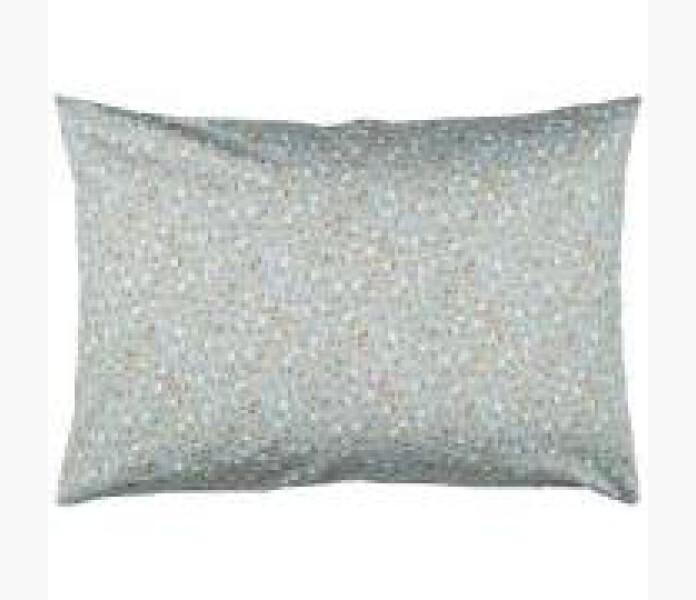 Kuddfodral ljusbla med sma blommor.. kuva