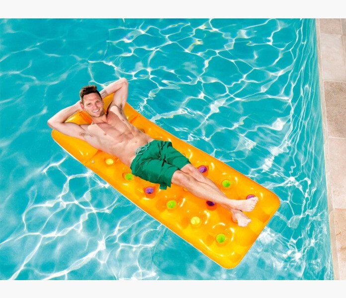 Bestway Flytmadrass Deluxe med dyna 188x71cm 3 kuva