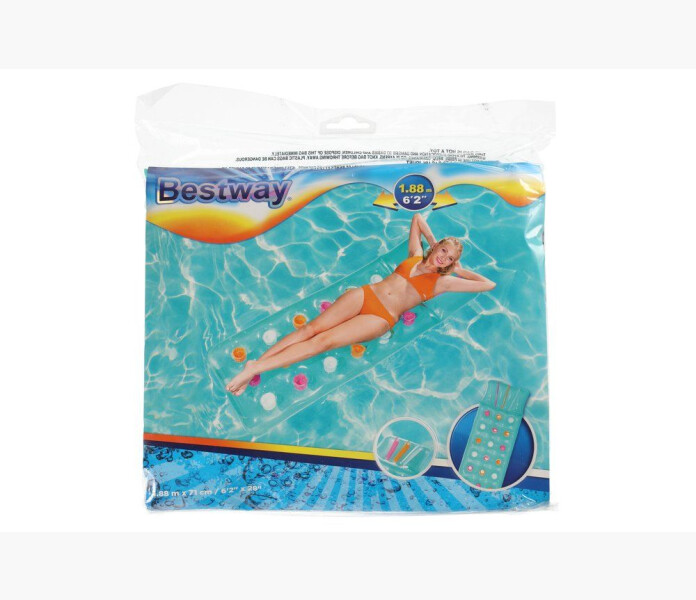 Bestway Flytmadrass Deluxe med dyna 188x71cm 5 kuva