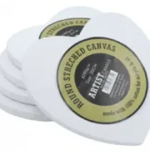 Tavelduk hjärta 20 cm 280g image