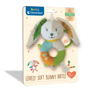 Clementoni mjuk kanin skallra 0+ kuva