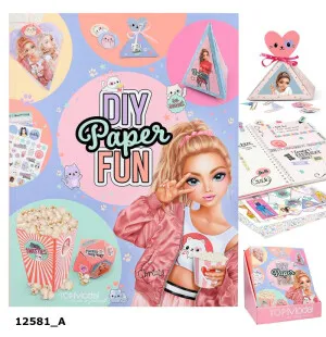 Topmodel DIY paperfun kuva