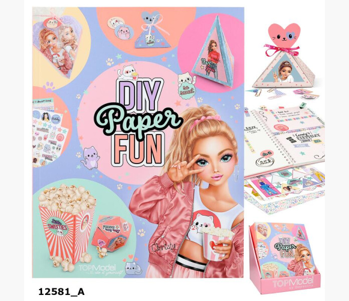 Topmodel DIY paperfun image