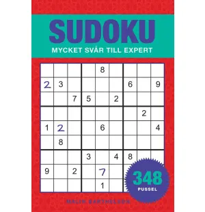 Sudoku mycket svår till expert kuva