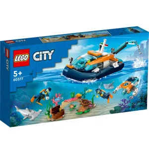 Lego City Utforskare och dykarbåt 5+ kuva