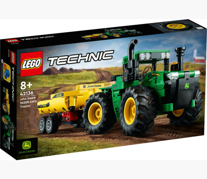 Lego Technic John Deere 9620R terrangtraktor kuva