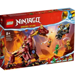 Lego Ninjago Heatwaves omvandlingsbara lavadrake kuva