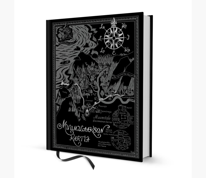 Putinki Anteckningsbok Karta over Mumindalen image