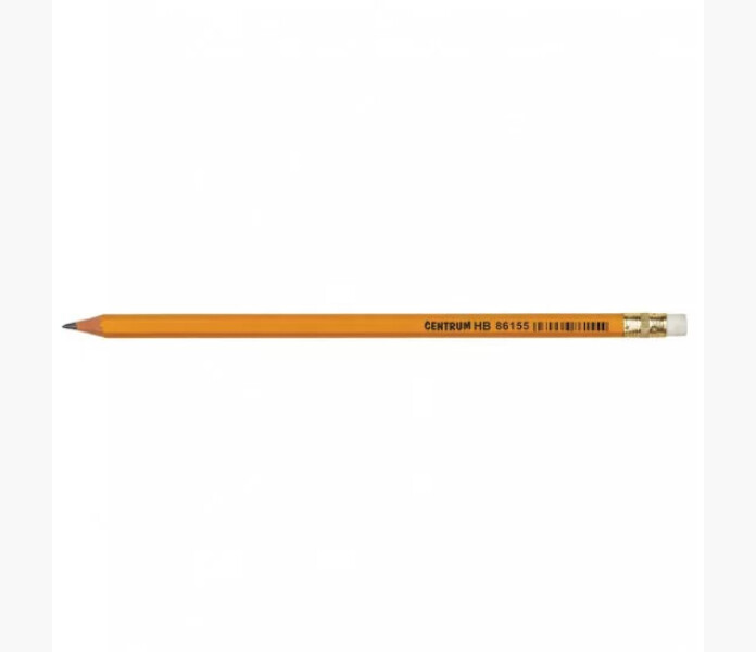 Blyertspenna med sudd HB 12st kuva