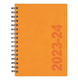 Läsårskalender 23-24 festival orange A5 kuva