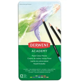 Derwent Academy pastellfärgpennor 12st image