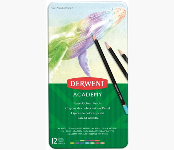 Derwent Academy pastellfargpennor 12st image