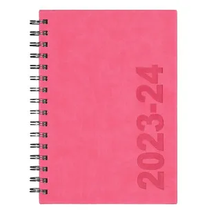 Läsårskalender 23-24 A5 festival rosa kuva