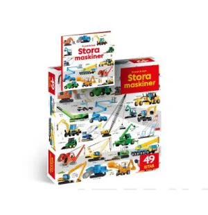 Pussel & bok. Stora maskiner. image