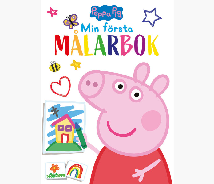 Peppa Pigg min forsta malarbok kuva