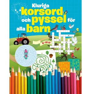 Kluriga korsord och pyssel för alla barn image