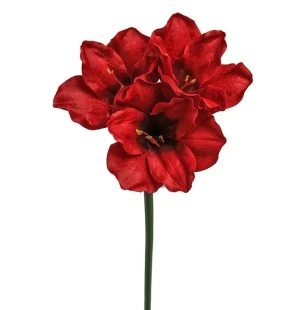 Amaryllis 65 cm röd kuva