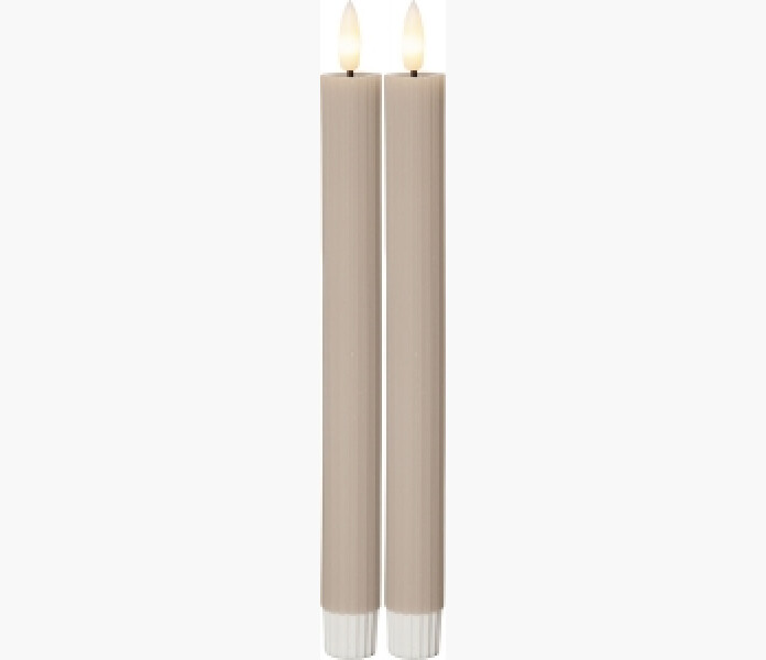 Noordtrade Star Led ljus Flamme Stripe Antique 2st kuva