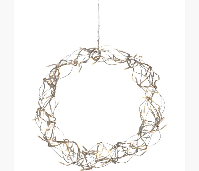 Star Trading Curly Wreath krans silver 30cm image