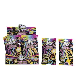 Glow Mega Party Pack, självlysande pinnar/ tillbeh image