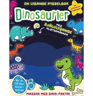 En lysande pysselbok Dinosaurier kuva