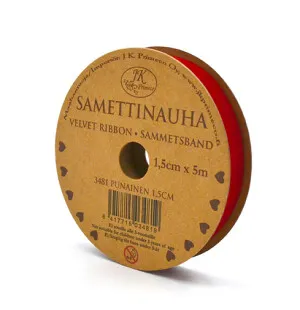 Sammetsband 1,5cmx5m kuva