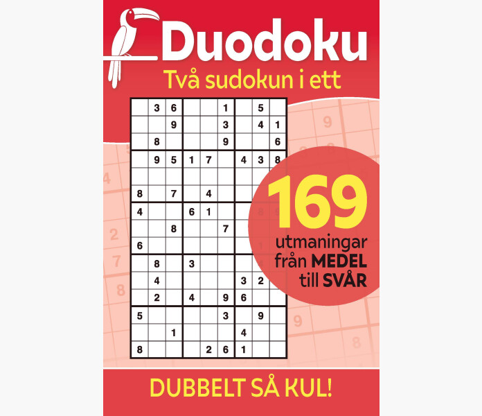 Duodoku Tva sudokun i ett kuva