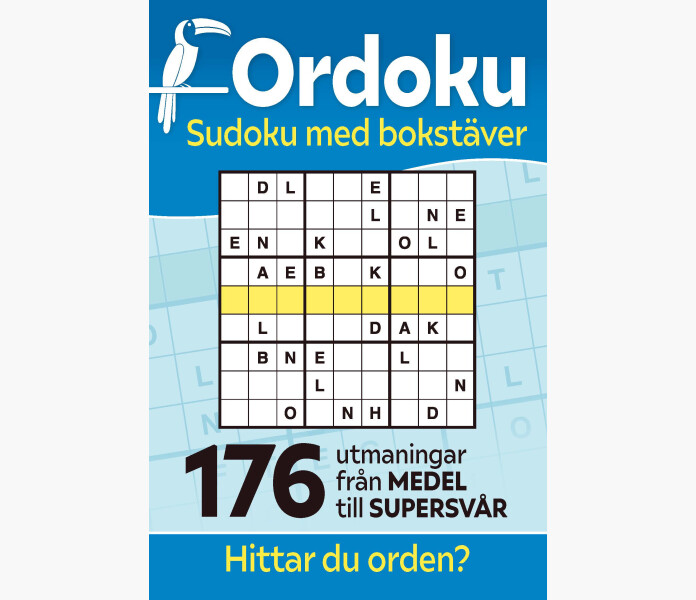 Ordoku Sudoku med bokstaver image
