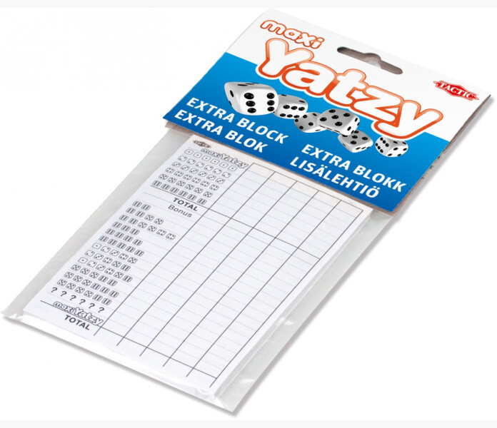 Yatzy Maxi Extrablock kuva
