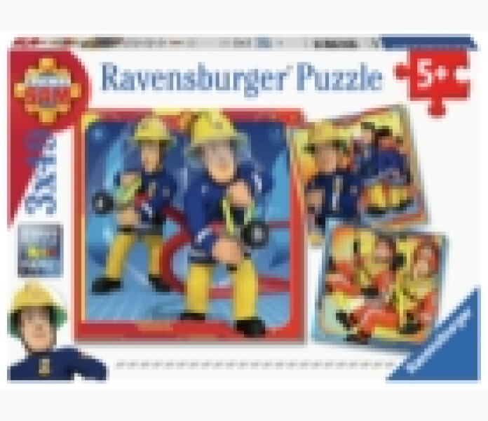Ravesburger pussel Brandman Sam 3x49 bt kuva