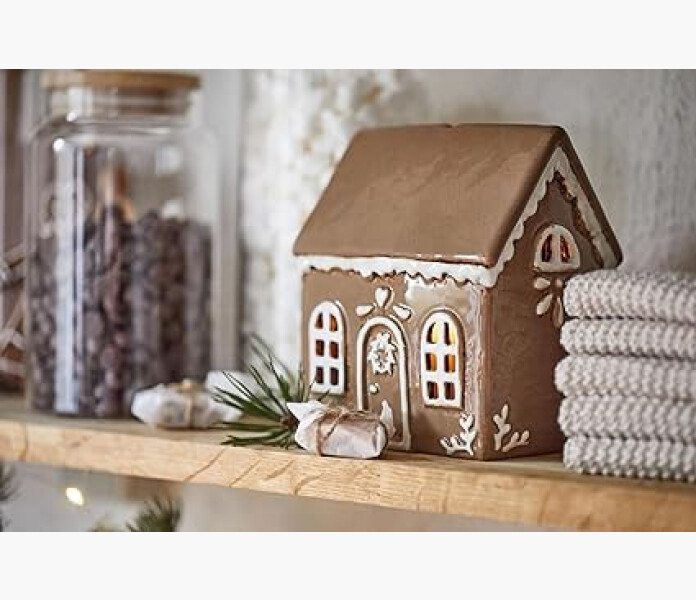 IB Laursen Stillenat Lykthus Pepparkaka dorrkrans image