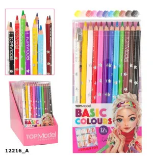 TopModel färgpennor 12st image