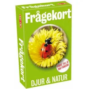 Frågekort djur & natur 8+ Tactic kuva