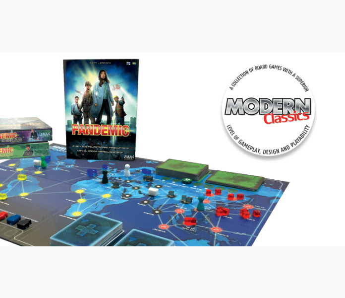 Pandemic Layout kuva