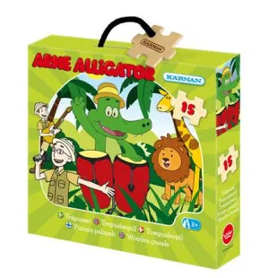 Pussel Arne Alligator 15 bt image