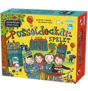 LASSEMAJA PUSSELDECKARSPELET  8+ kuva