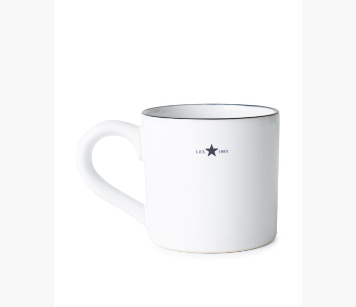 MUGG WHITE DK BLUE image