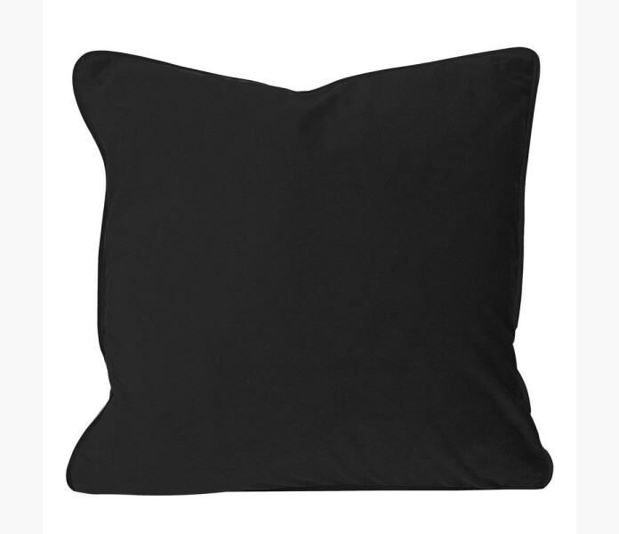 Kuddfodral Elise sammet 45x45cm Svart kuva