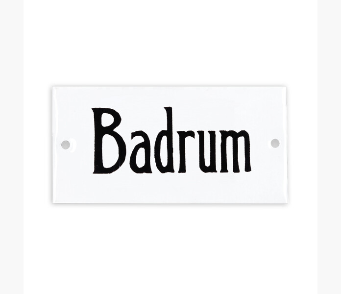 Skylt badrum image