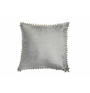 Kuddfodral Pom-Pom ljus Grå image