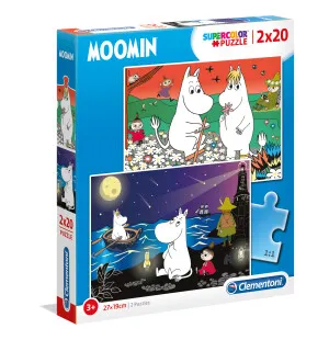 Mumin pussel 2x20 bitar image