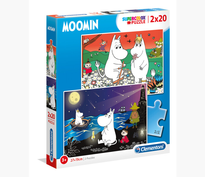 Mumin pussel 2x20 bitar  kuva
