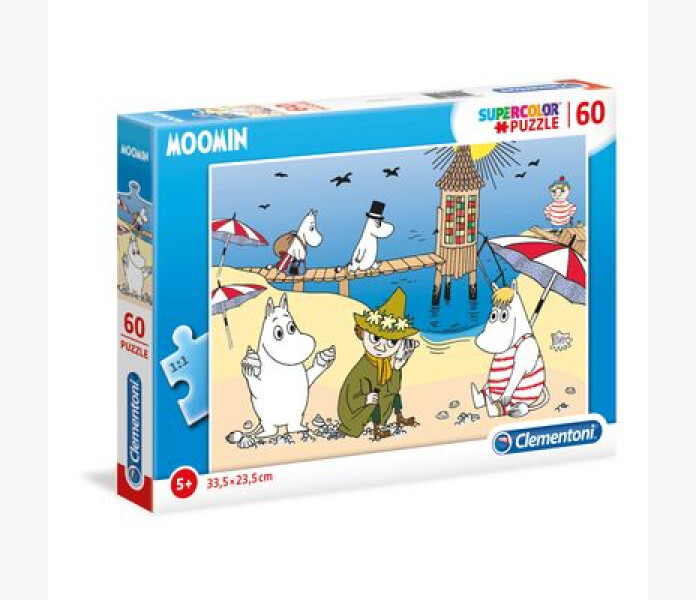 Clementoni Pussel Mumin 60bitar 5+  kuva